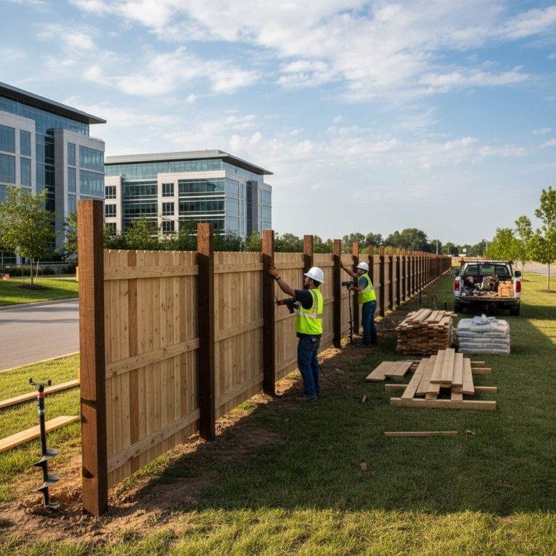 Local Pool Fence Installation pros at work
