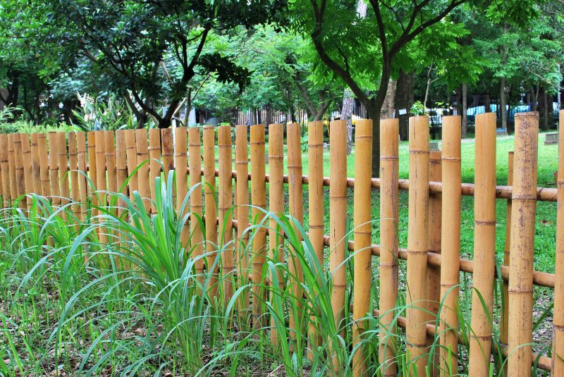 Eco-Friendly Bamboo Fence