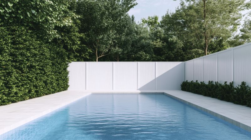 Modern Pool Fence Design